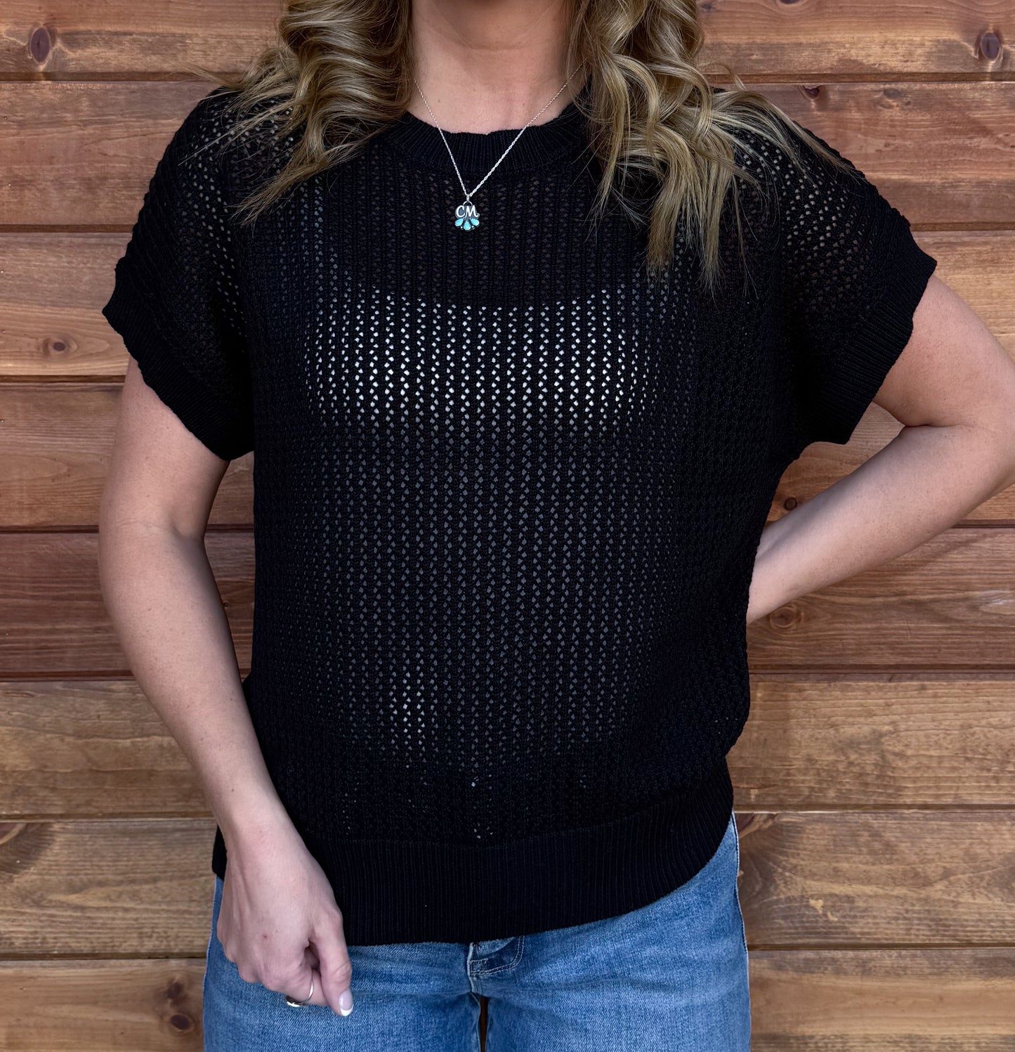 The Sophie Top *Black