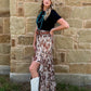 Cowboy Mesh Ruffle Skirt