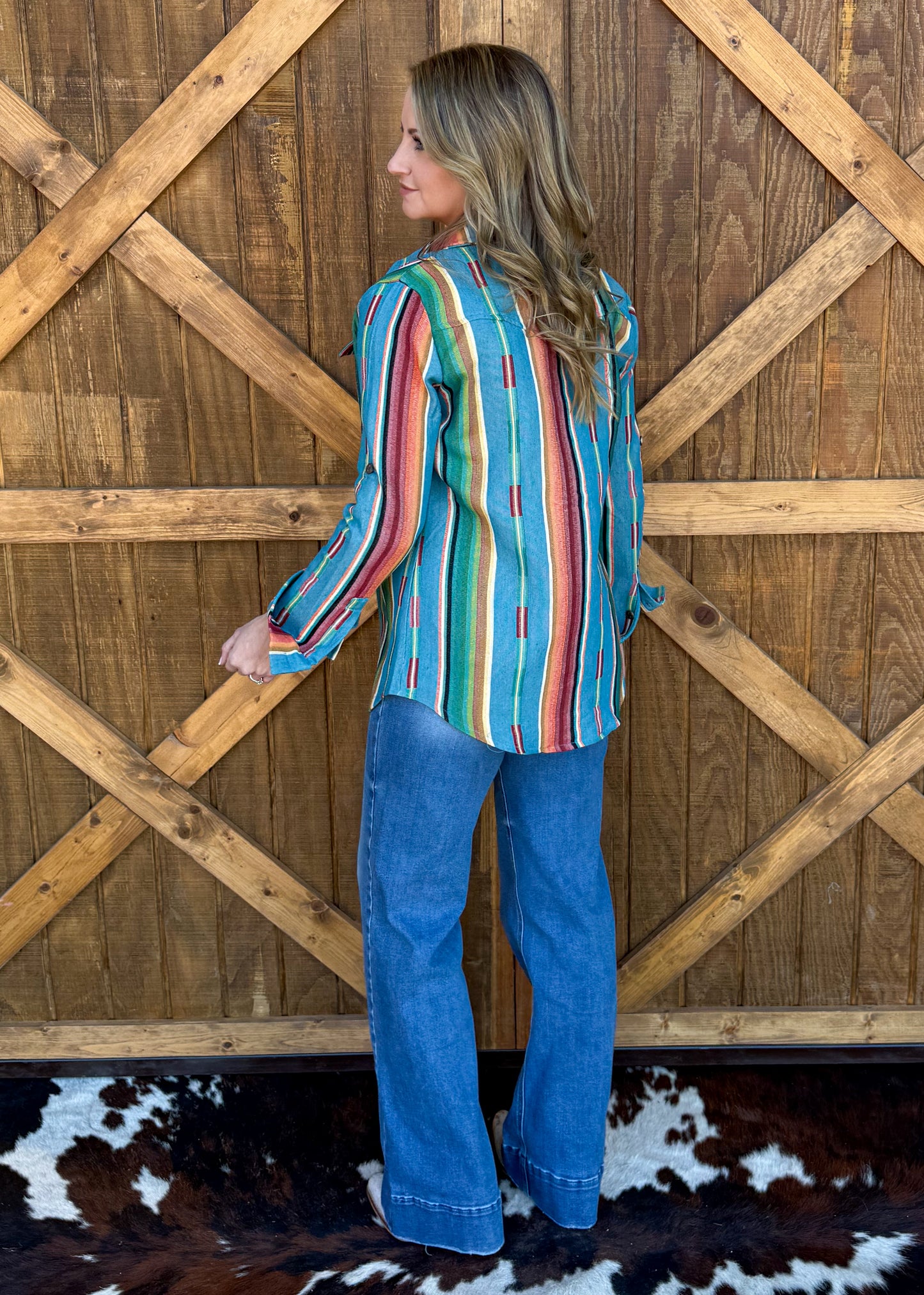 Serape Valley Button-Up