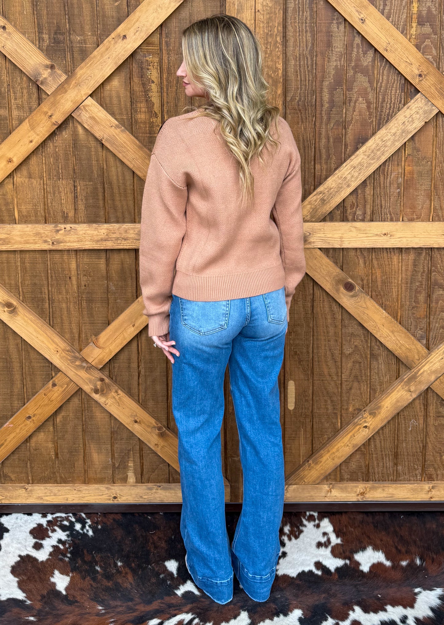 Pony Stars Sweater *Beige