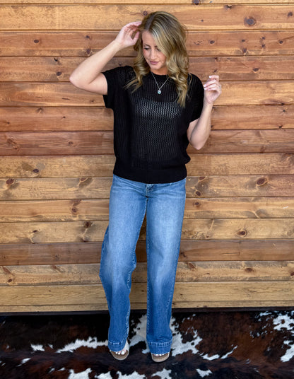 The Sophie Top *Black