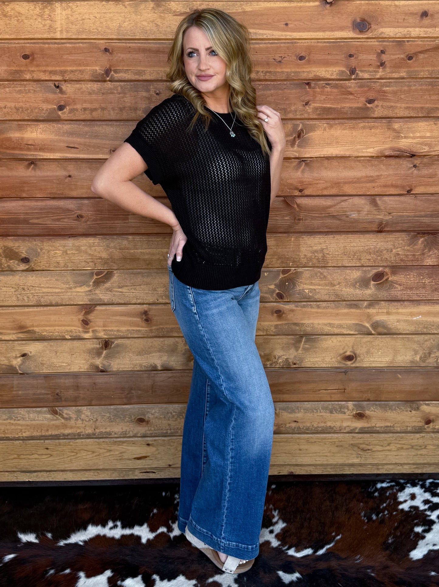 The Sophie Top *Black