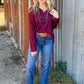 Back to Basics Top *Burgundy