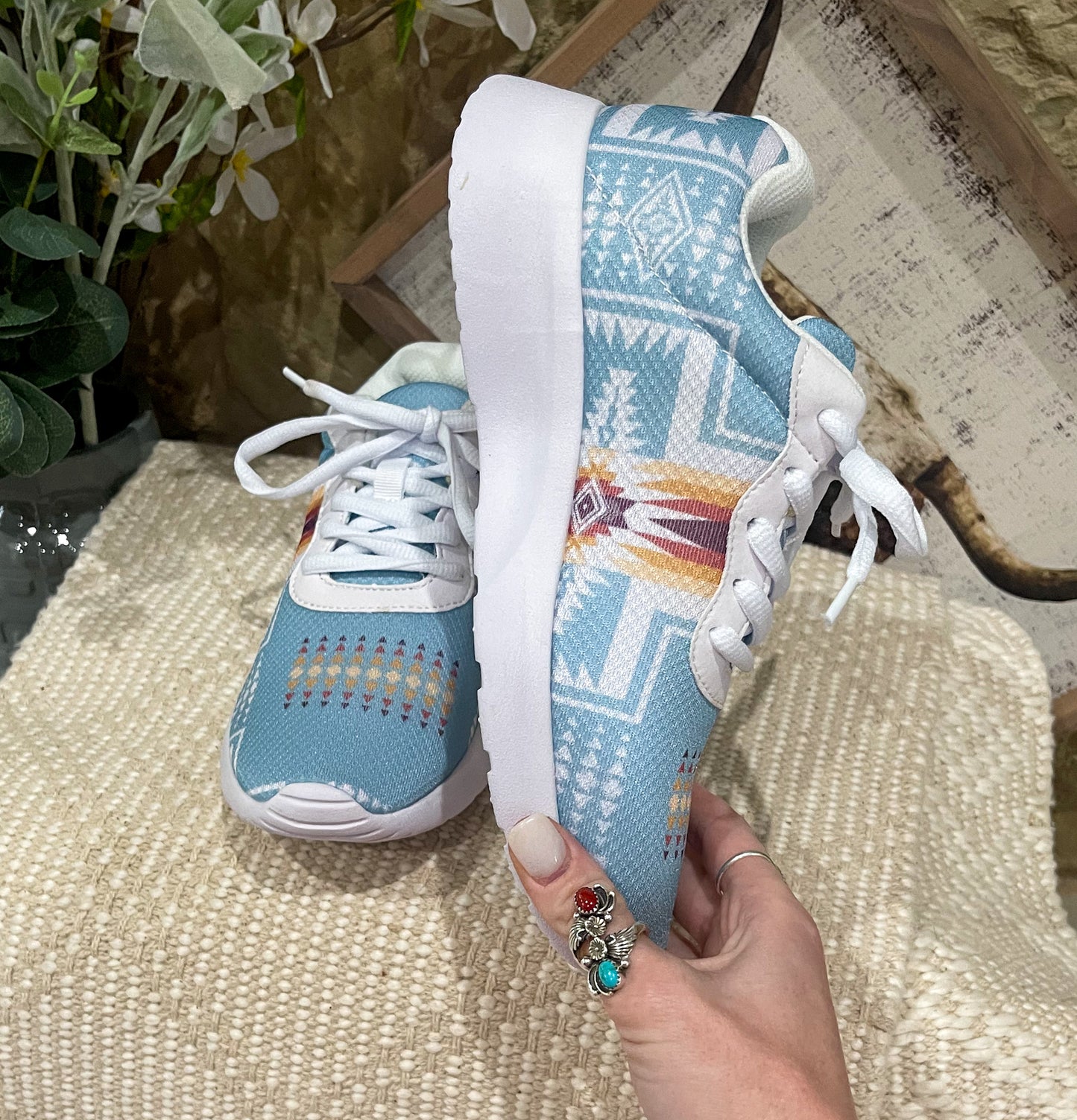 Punchy Aztec Sneakers