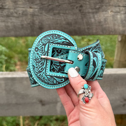 Western Skies Belt *Turquoise
