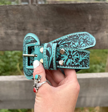 Western Skies Belt *Turquoise