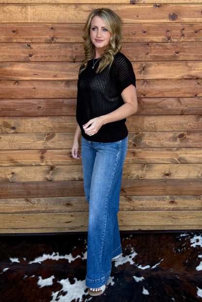 The Sophie Top *Black