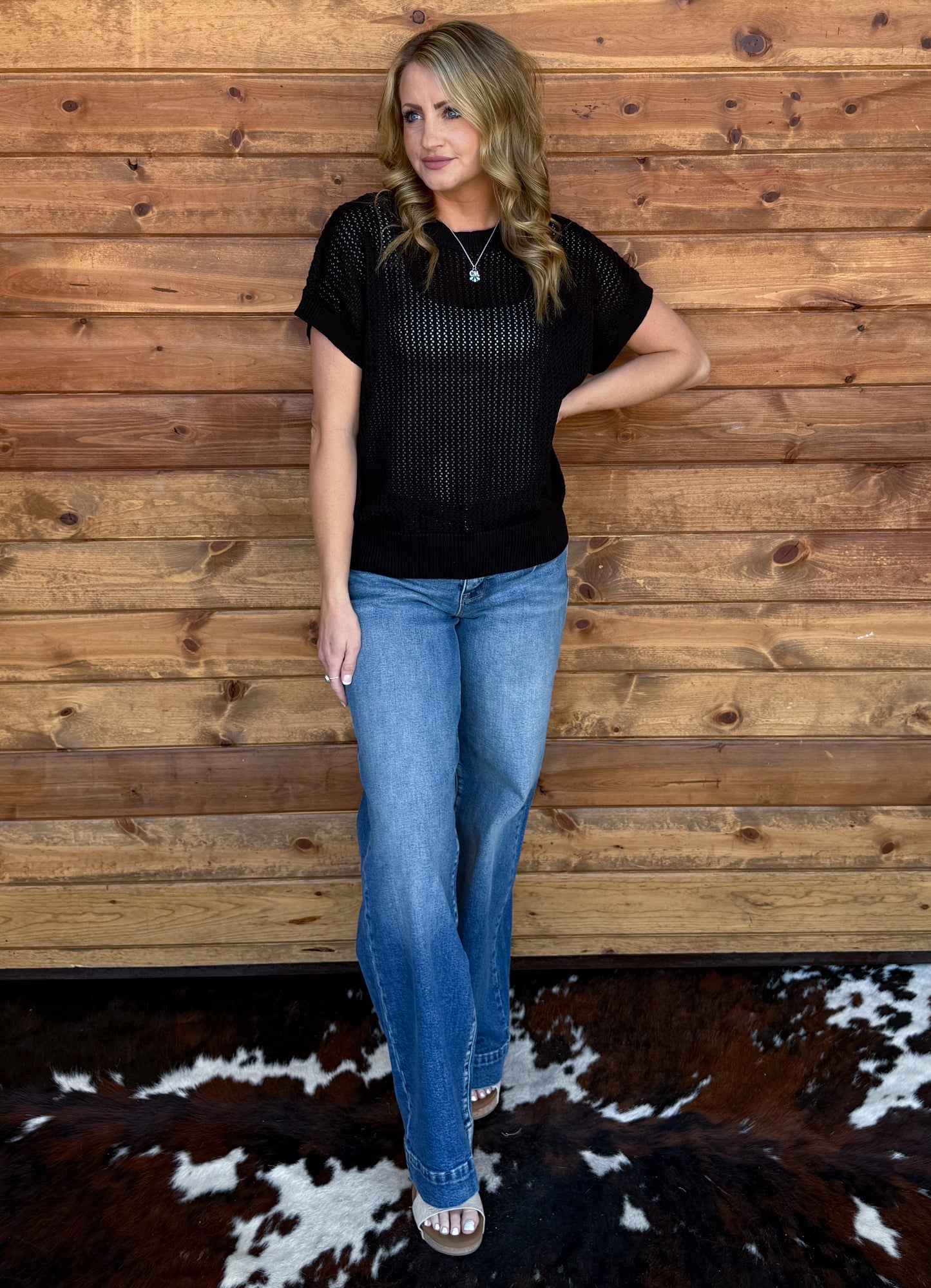 The Sophie Top *Black