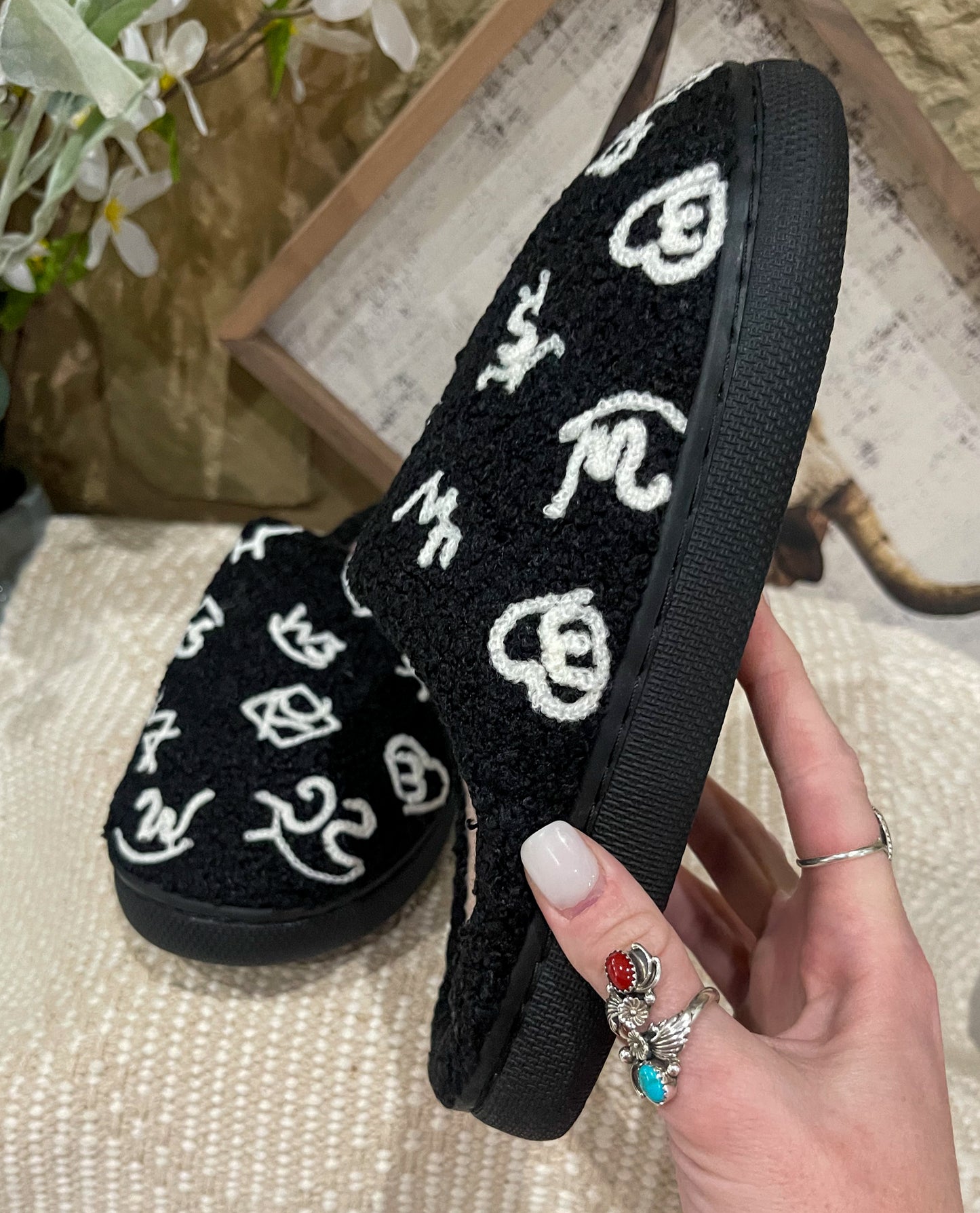 The Branded Slippers *Black