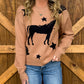 Pony Stars Sweater *Beige