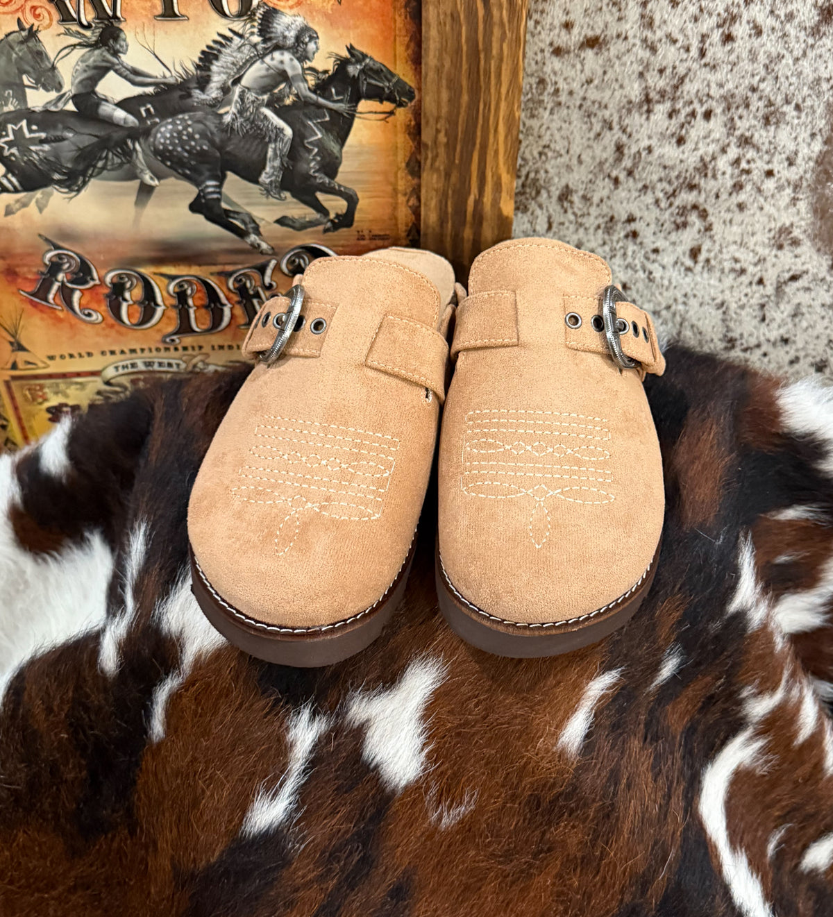 The Ranch Hand Slip-Ons *Camel