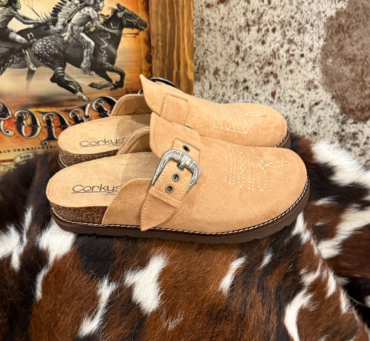 The Ranch Hand Slip-Ons *Camel