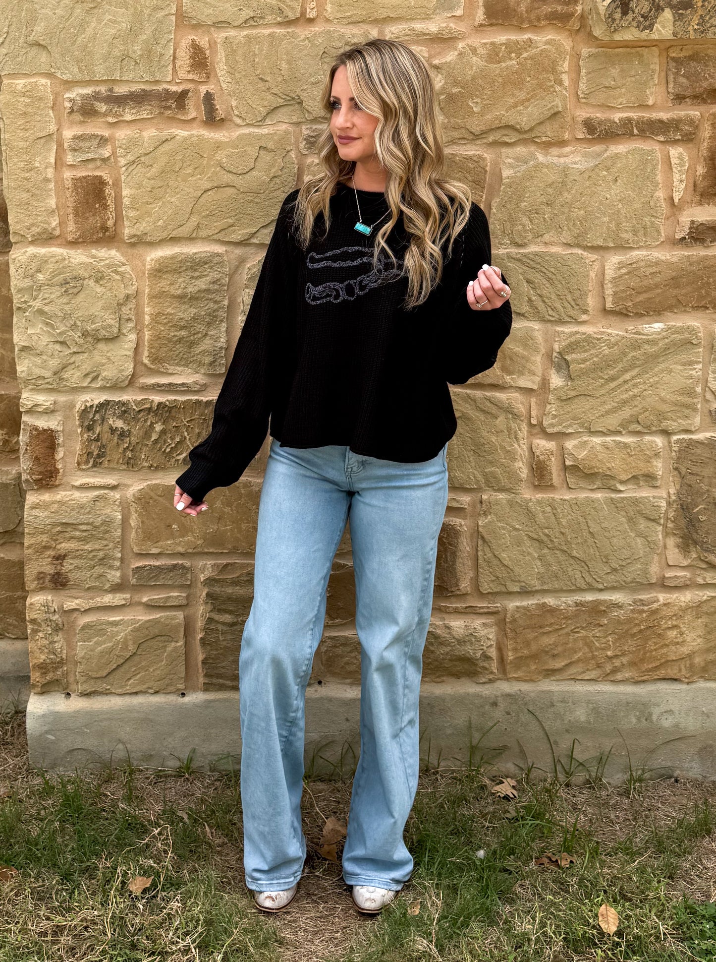 Knit ‘Em Cowboy Sweater