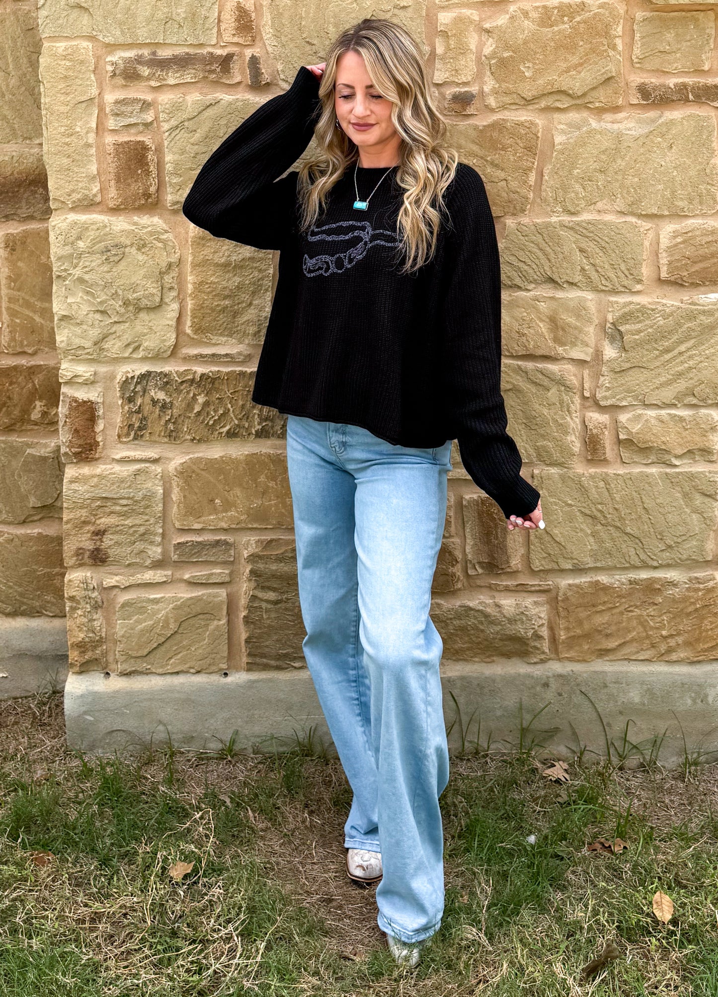 Knit ‘Em Cowboy Sweater