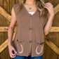 Luck Be Western Sweater Vest