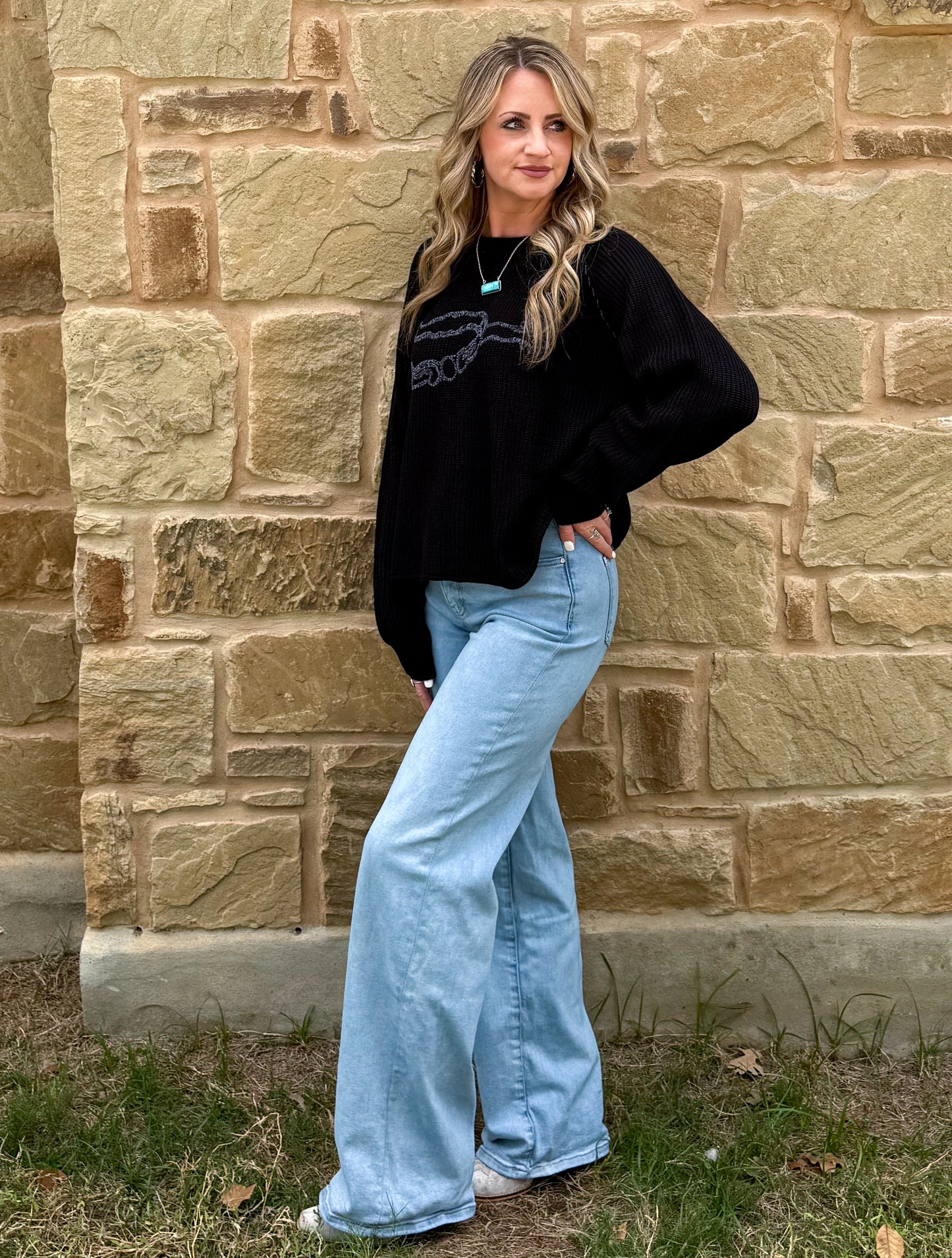 Knit ‘Em Cowboy Sweater