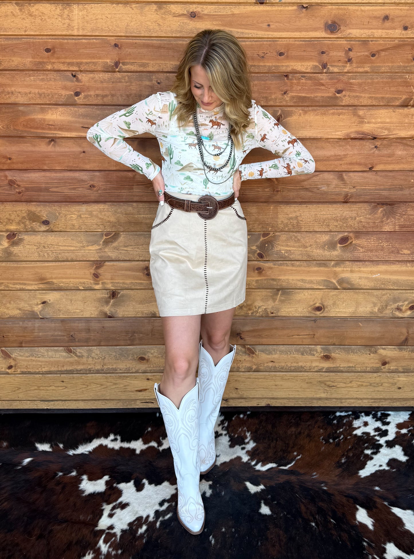 Range Cowboy Mesh Top