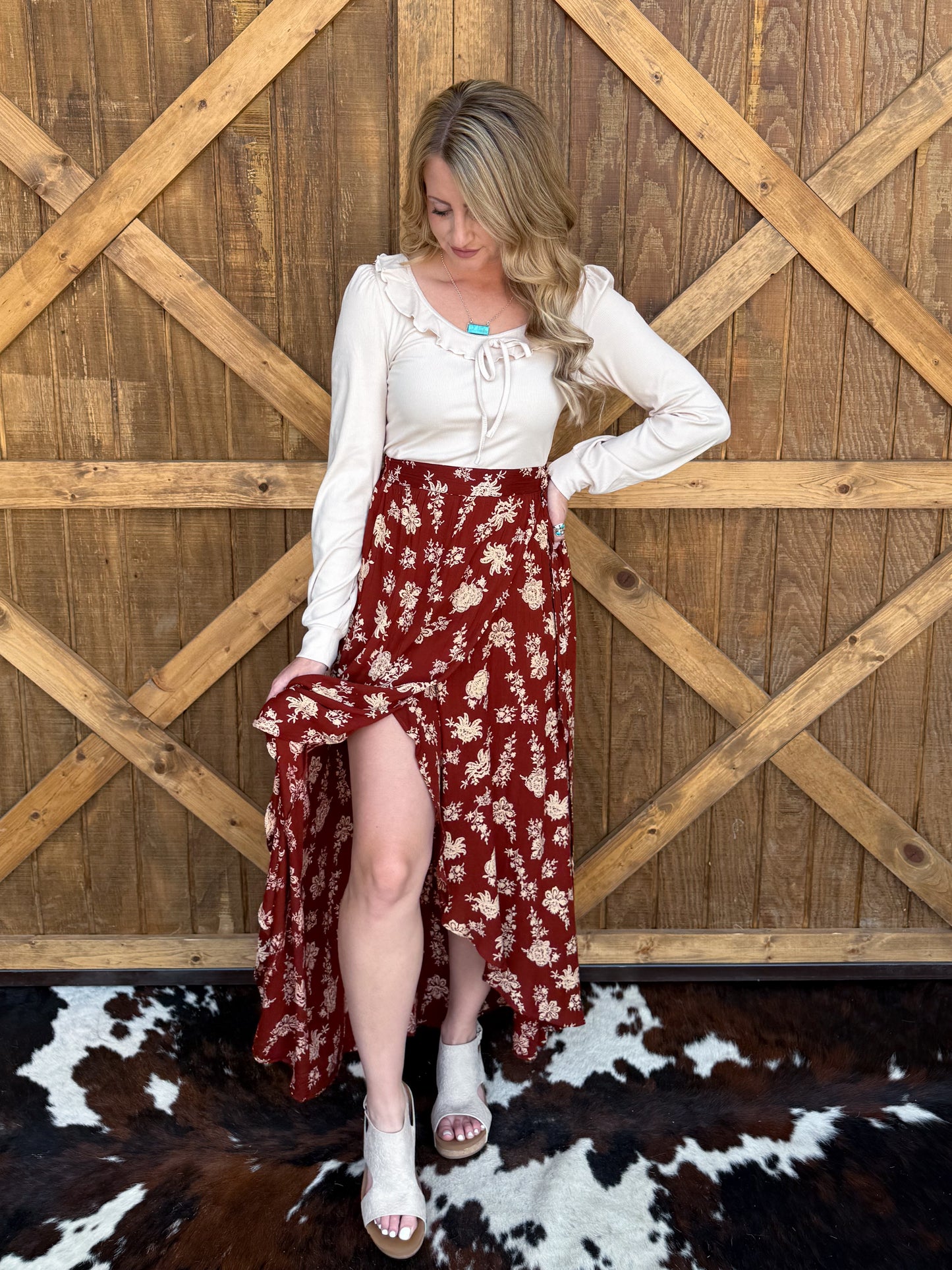 The Hattie Maxi Skirt