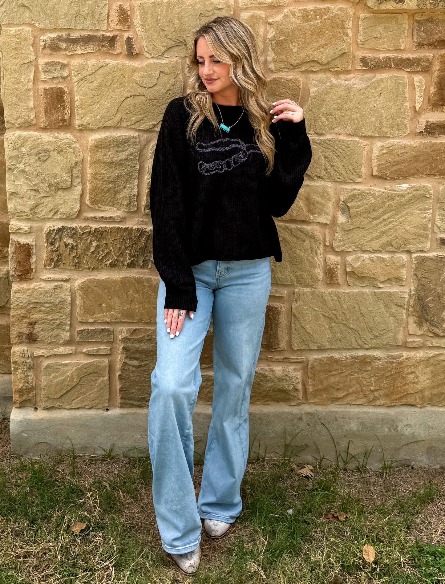Knit ‘Em Cowboy Sweater