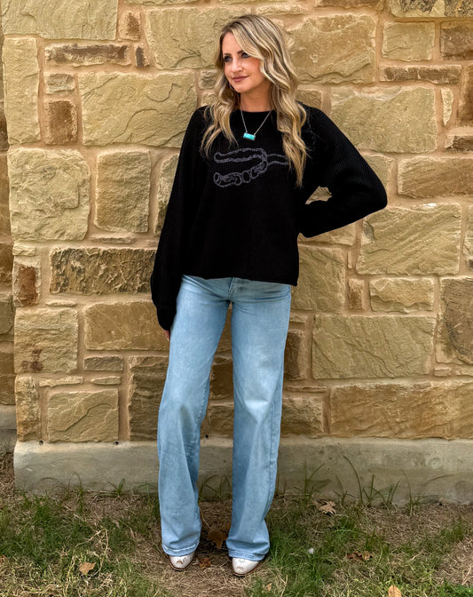 Knit ‘Em Cowboy Sweater