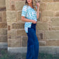 Turquoise Aztec Top