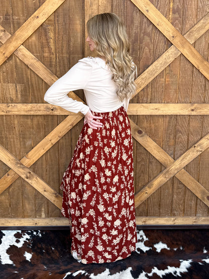 The Hattie Maxi Skirt