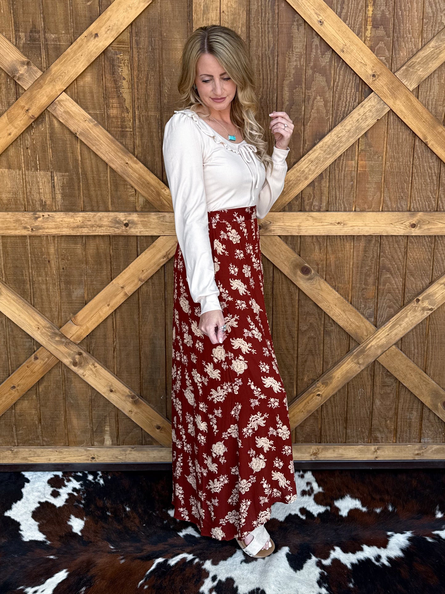 The Hattie Maxi Skirt