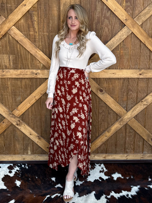 The Hattie Maxi Skirt