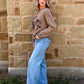 Wind River Horses Sweater *Tan