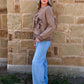 Wind River Horses Sweater *Tan