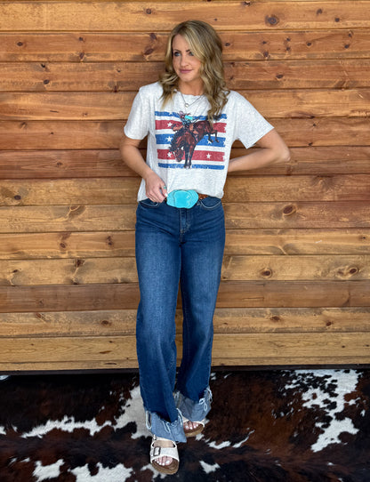 Cowgirl USA Top