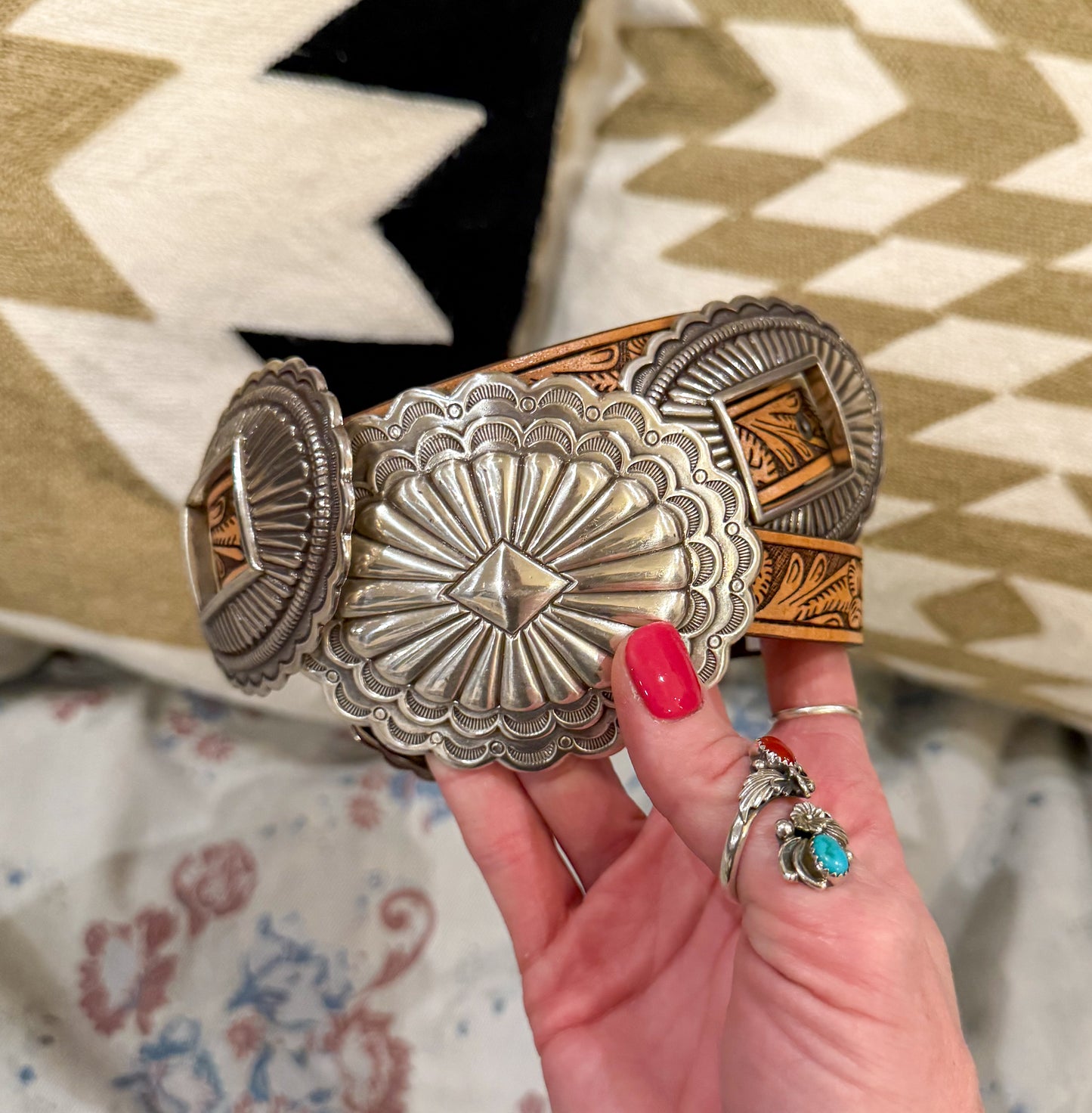 The Stockdale Concho Belt