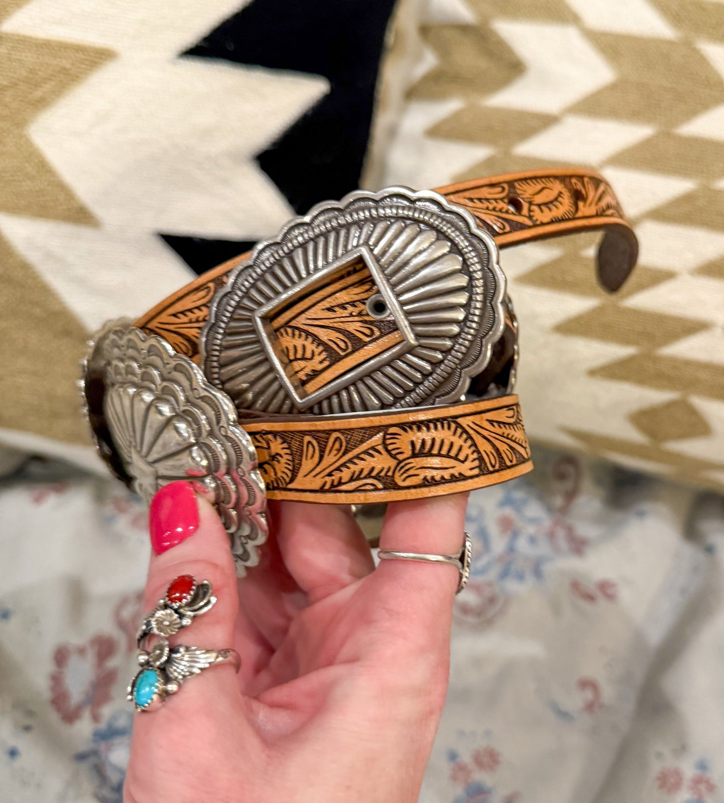 The Stockdale Concho Belt