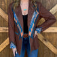 The Stock Show Blazer *Brown