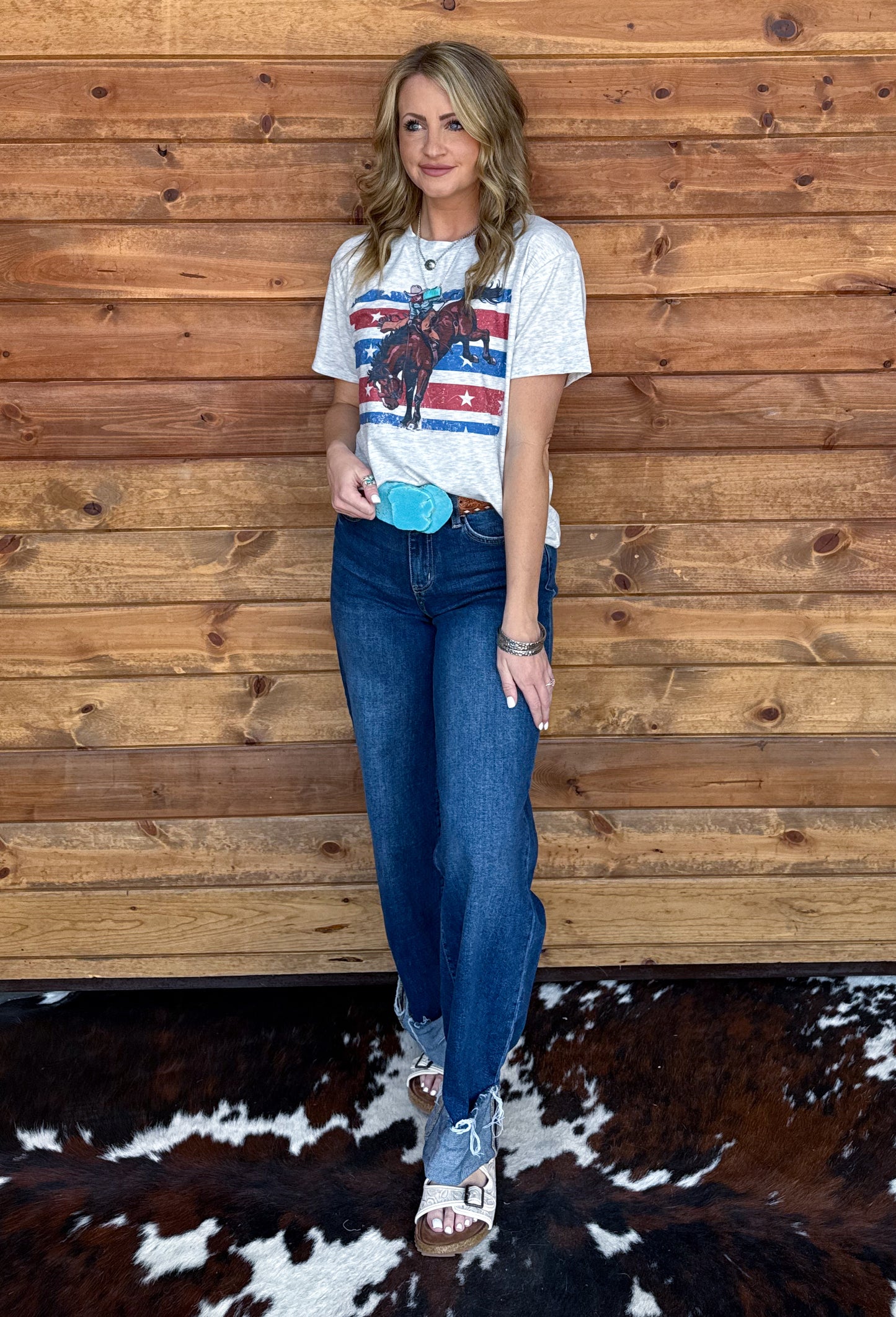 Cowgirl USA Top