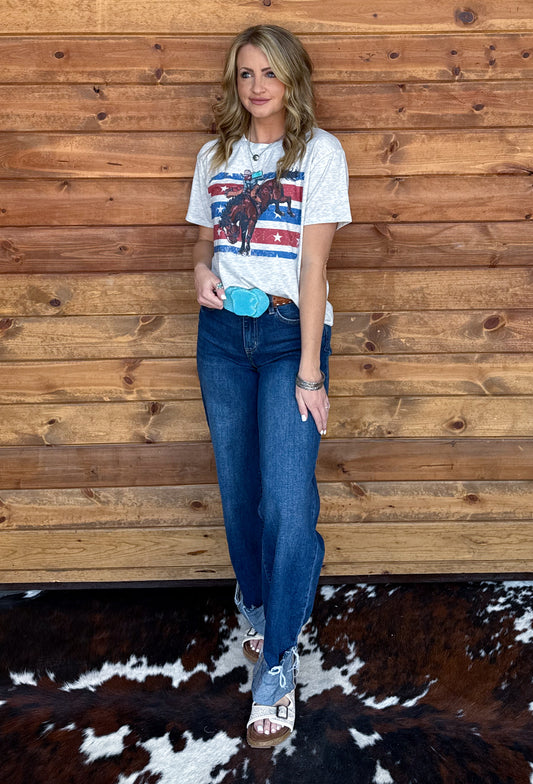 Cowgirl USA Top