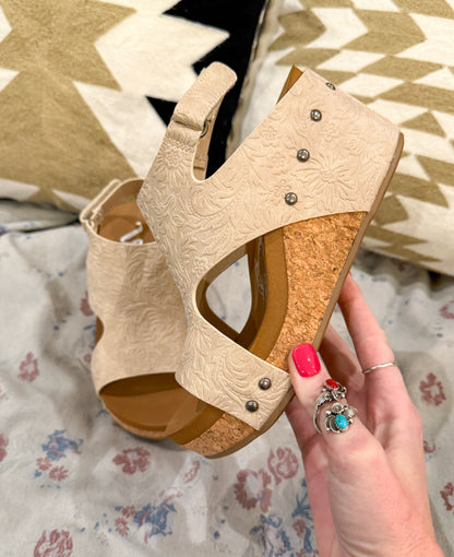 Wally Wedges *Cream