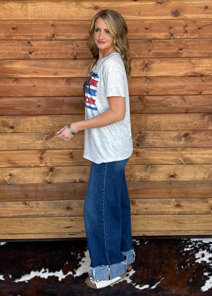 Cowgirl USA Top