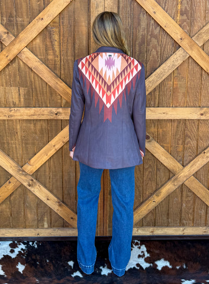The Stock Show Blazer *Charcoal