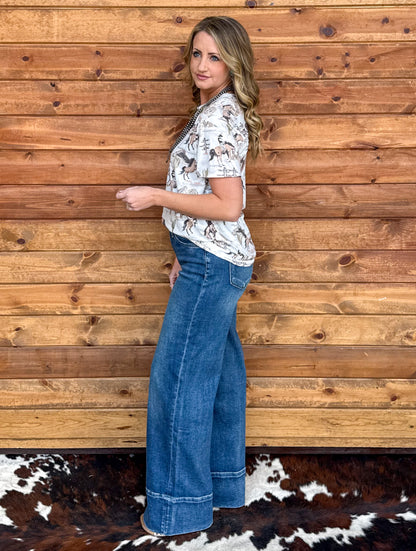 Ridin’ Broncs Top