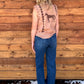 Classy Horses Sweater Vest *Tan