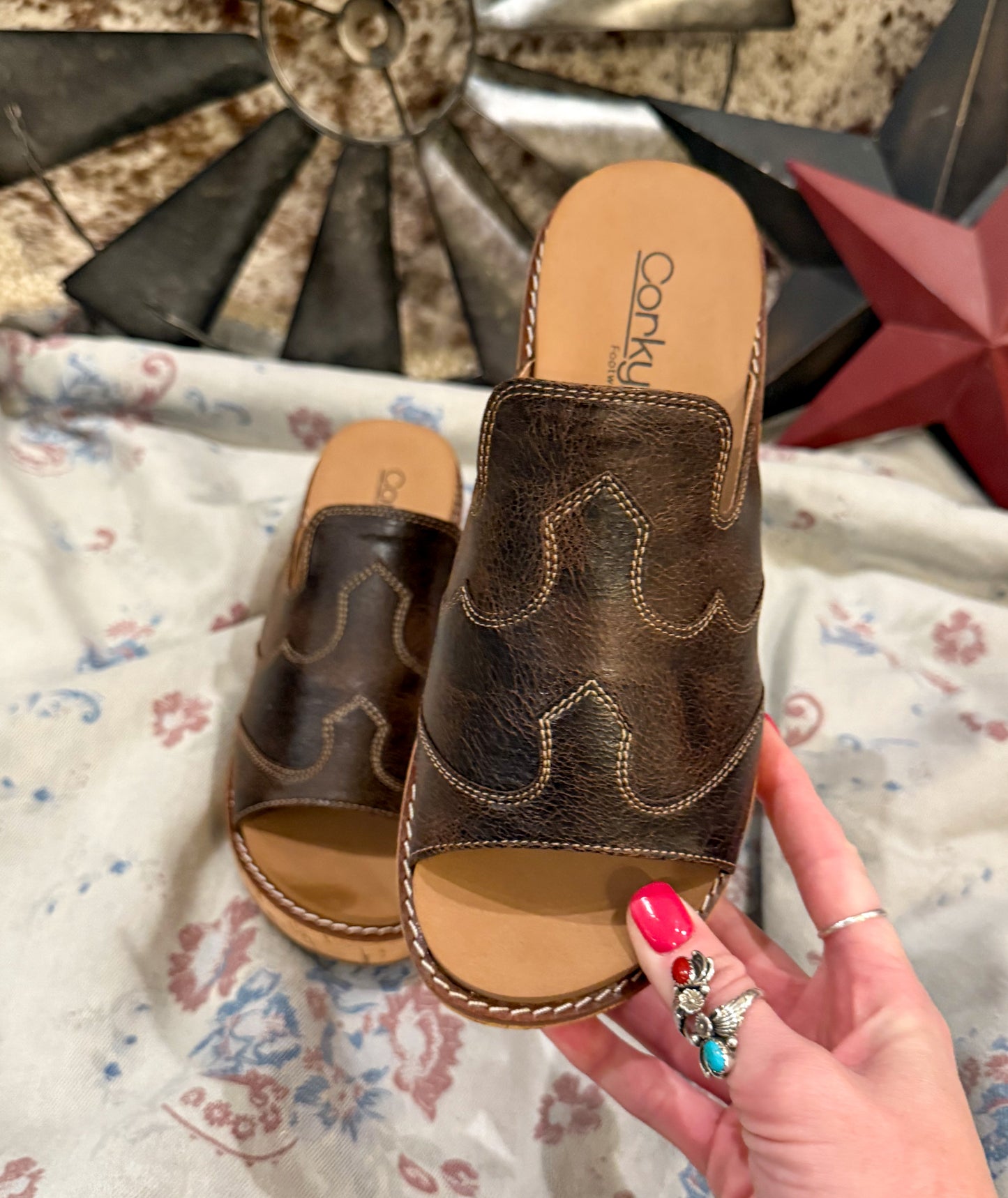 Neon Moon Corkys Wedges