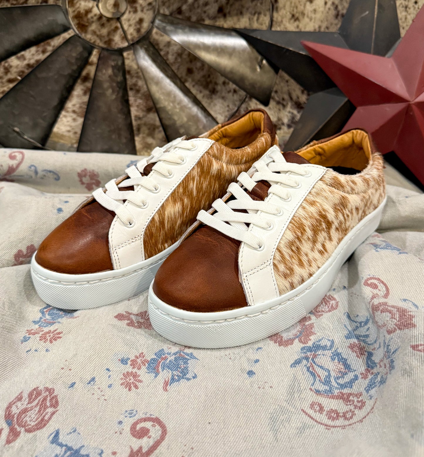 Sheridan Cowhide Tennis Shoes