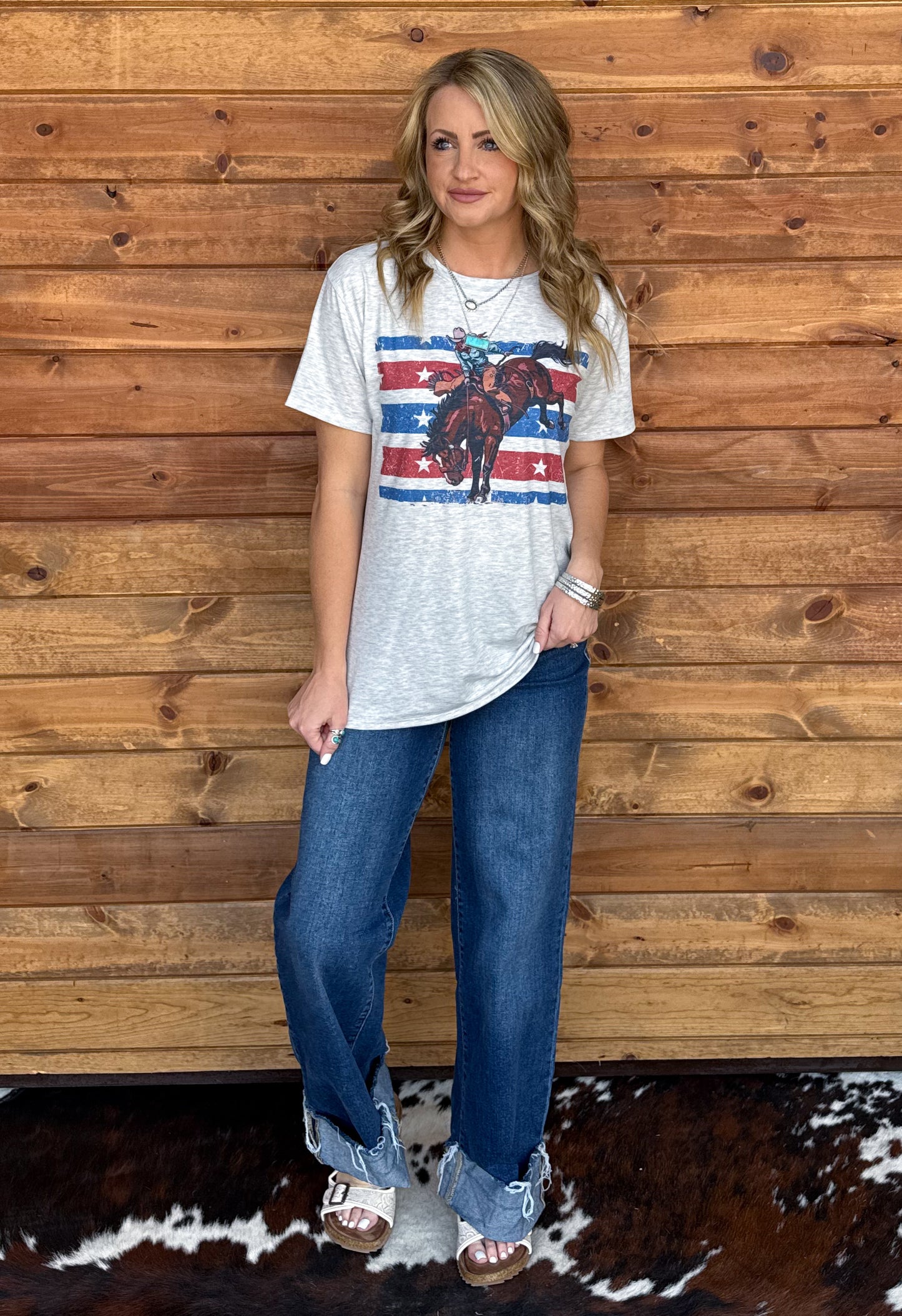 Cowgirl USA Top