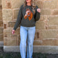 Olive Horse Sweater
