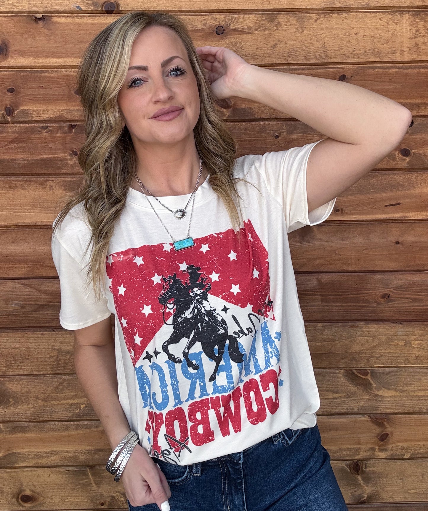 Make America Cowboy Again Top