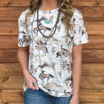 Ridin’ Broncs Top