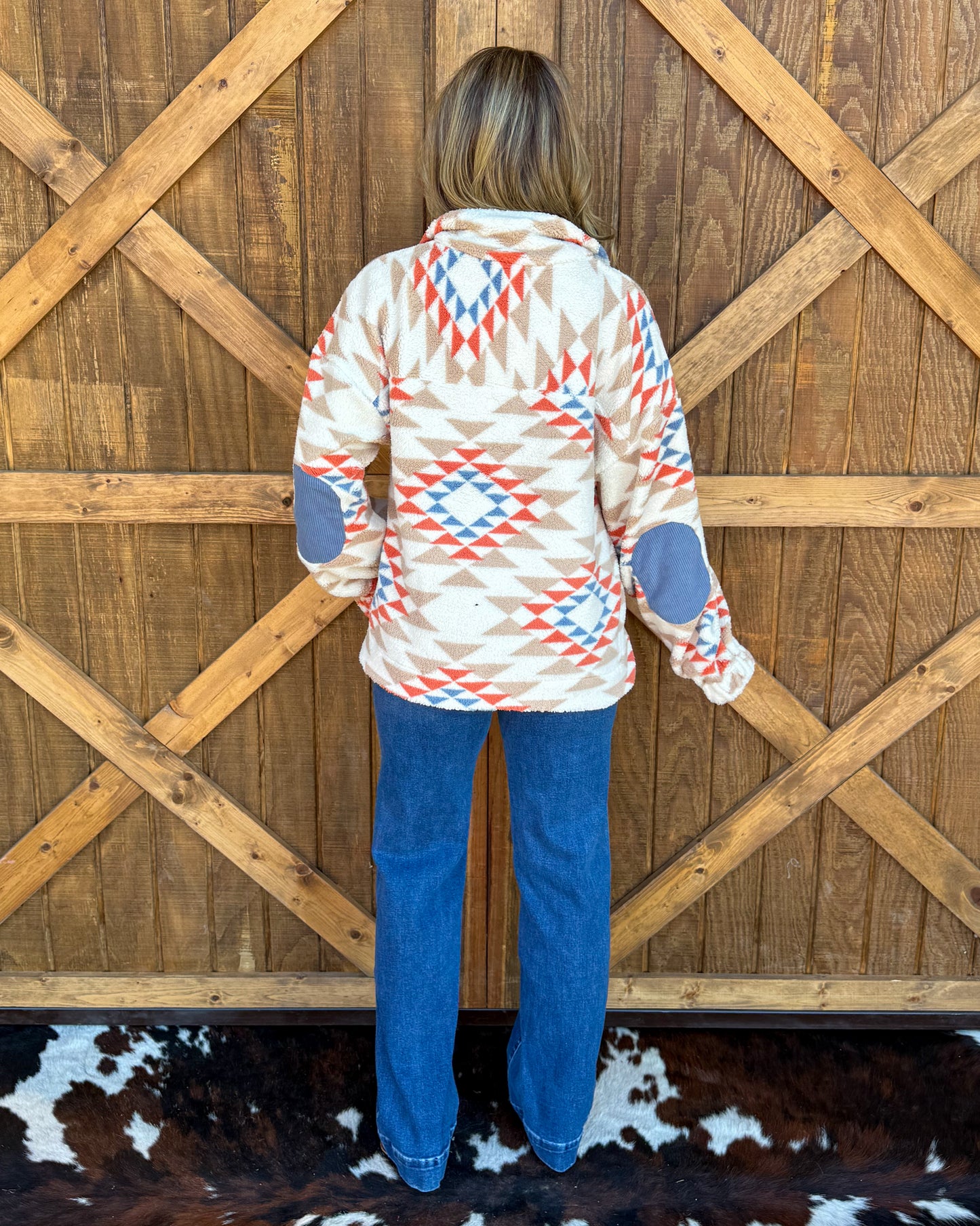 Get Western Pullover *Blue