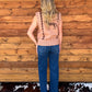 Classy Horses Sweater Vest *Tan