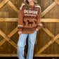 Western Holiday Sweater *Camel
